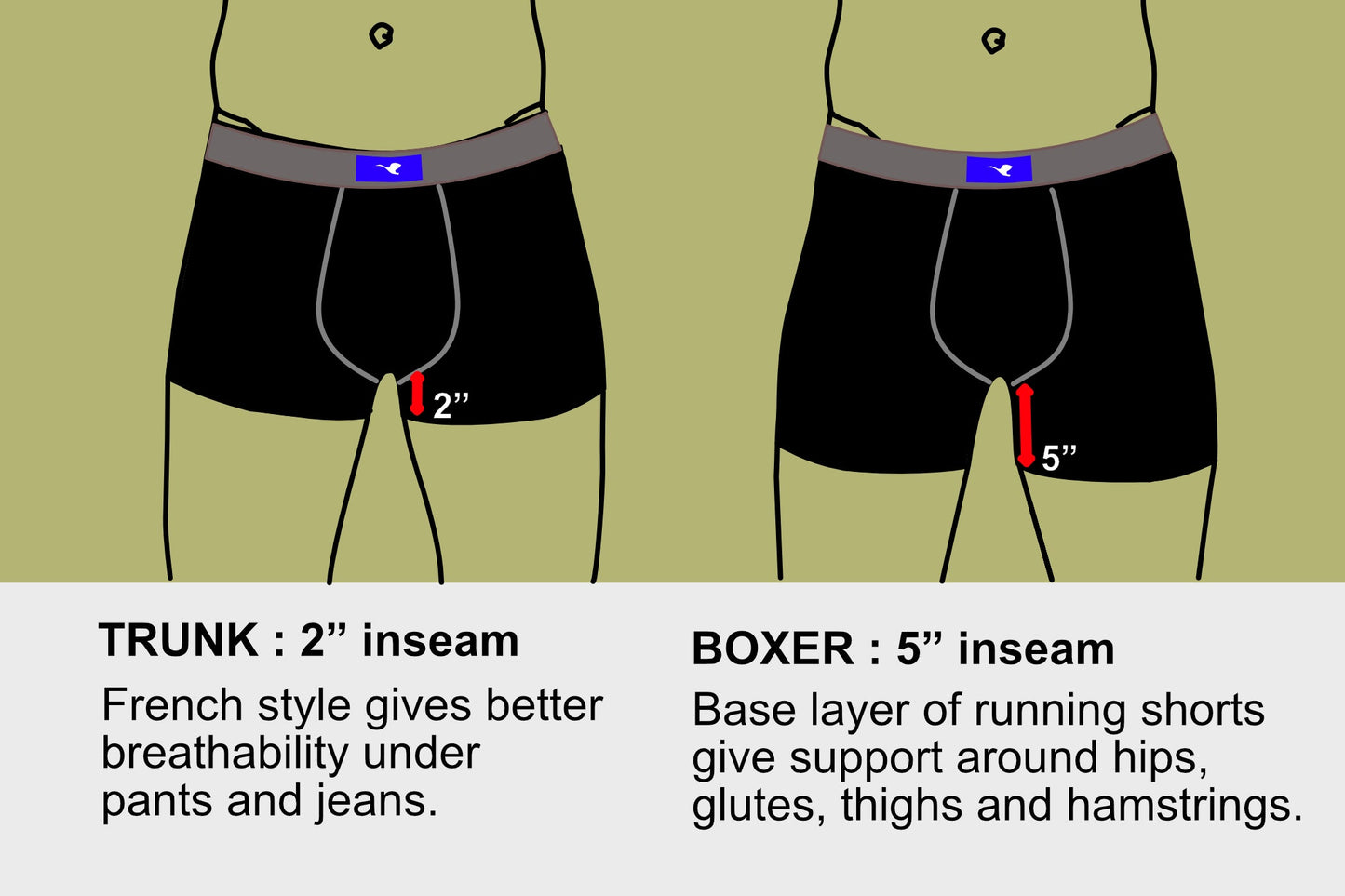 Eco-Rush | Men boxer - Alaskan Blue (c15a2)